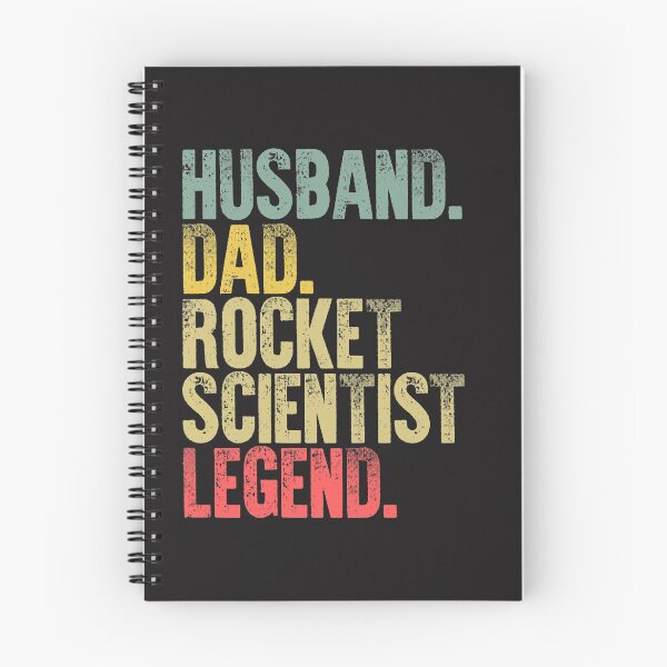 Item preview, Funny Men Vintage T Shirt Husband Dad Rocket Scientist Legend Retro designed and sold by Bendthetrend.