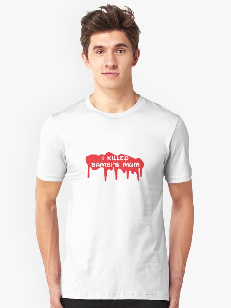Alternate view of I Killed Bambi's Mum Slim Fit T-Shirt