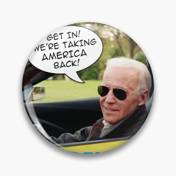 Item preview, Biden Car Meme designed and sold by Thelittlelord.