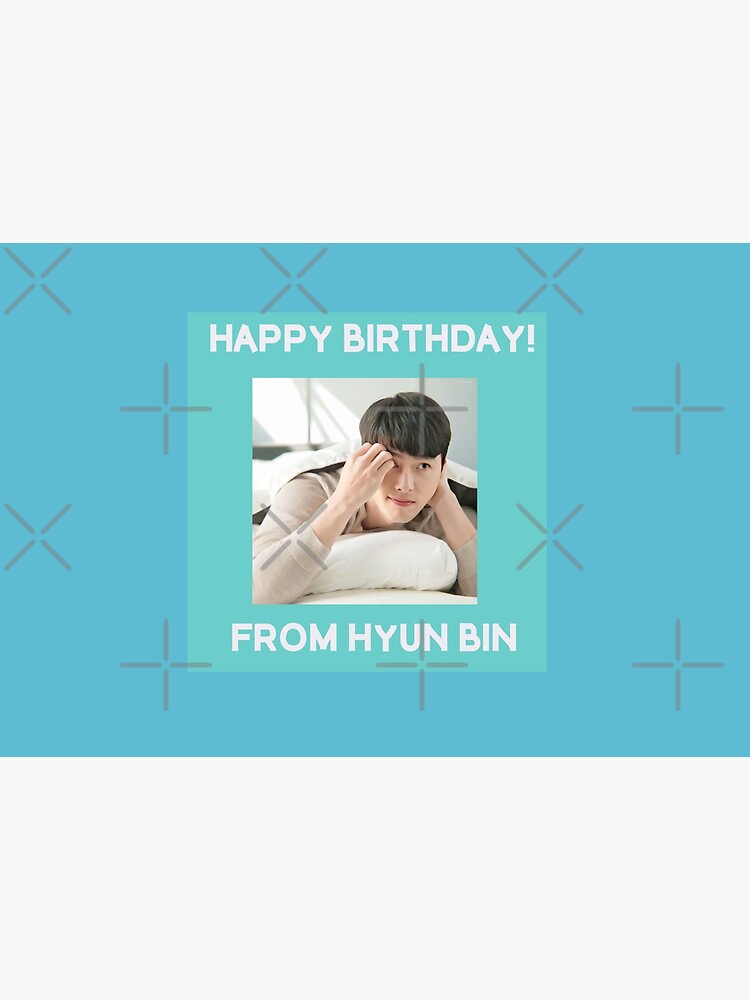 Happy Birthday From Hyun Bin by kpopkdramamerch