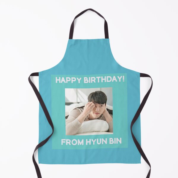 Item preview, Happy Birthday From Hyun Bin  designed and sold by kpopkdramamerch.