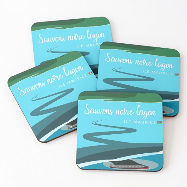 Item preview, Sauvons notre lagon Ile Maurice designed and sold by Kotomili.