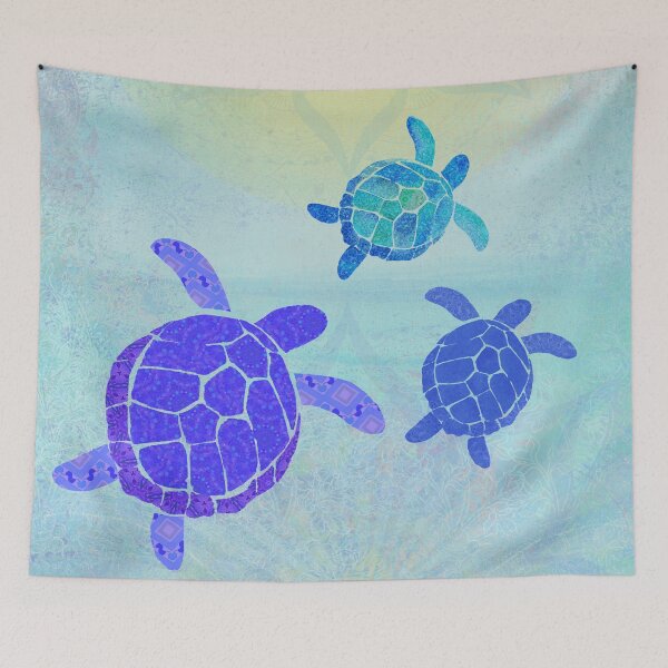 Item preview, Sea turtles, ocean vibe  designed and sold by Sue Zipkin.