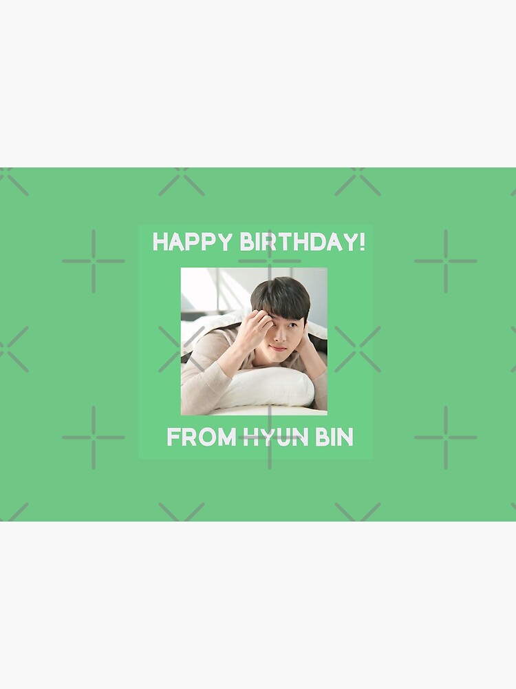 Happy Birthday From Hyun Bin by kpopkdramamerch