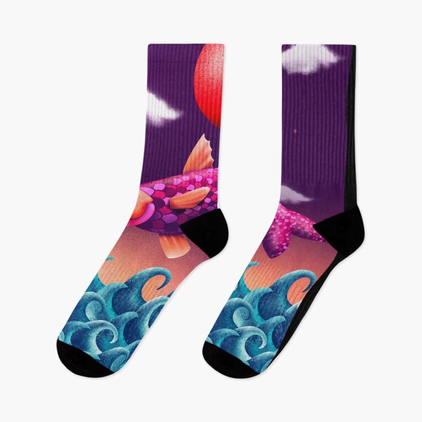 Item preview, Flying Fish, Fish Out Of Water designed and sold by BabyGrassDesign.