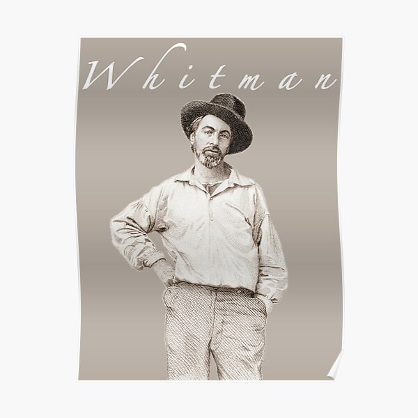 Walt Whitman Poster