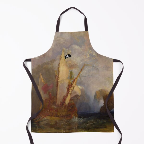 Item preview, Subtly Ruined JMW Turner- Pirate Flag designed and sold by weavernap.