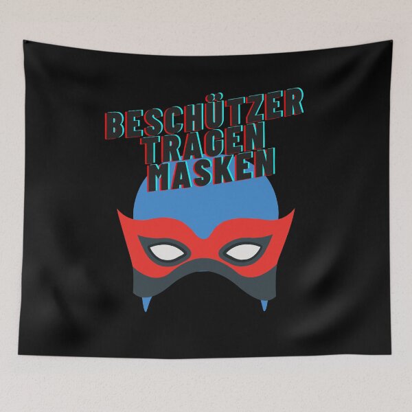 Item preview, Protectors Wear Masks designed and sold by Two Left Hands Design.