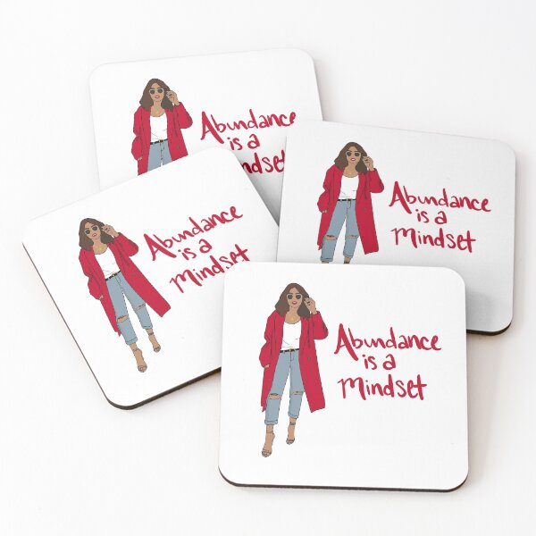Item preview, Abundance is a Mindset Woman Icon designed and sold by BlissTheory.