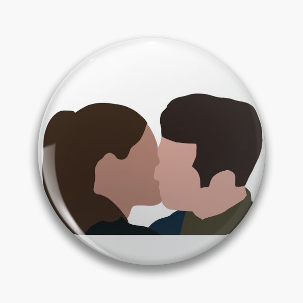 Item preview, Hayley and Elijah Kissing designed and sold by alisejdesigns.