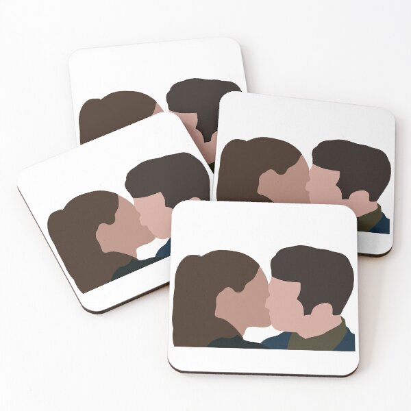 Item preview, Hayley and Elijah Kissing designed and sold by alisejdesigns.