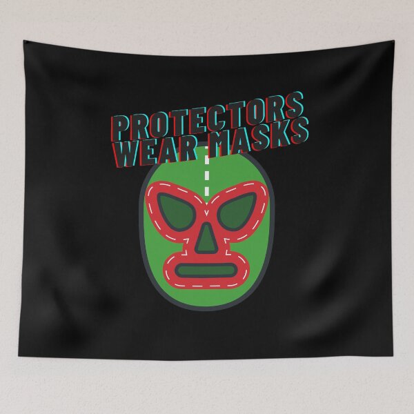 Item preview, Protectors Wear Masks designed and sold by Two Left Hands Design.