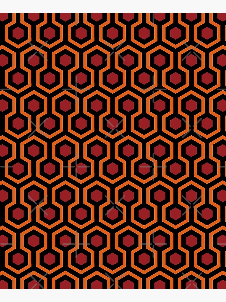 Overlook Hotel Carpet from The Shining Large by jutulen