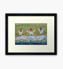 SUFI WHIRLING Framed Print
