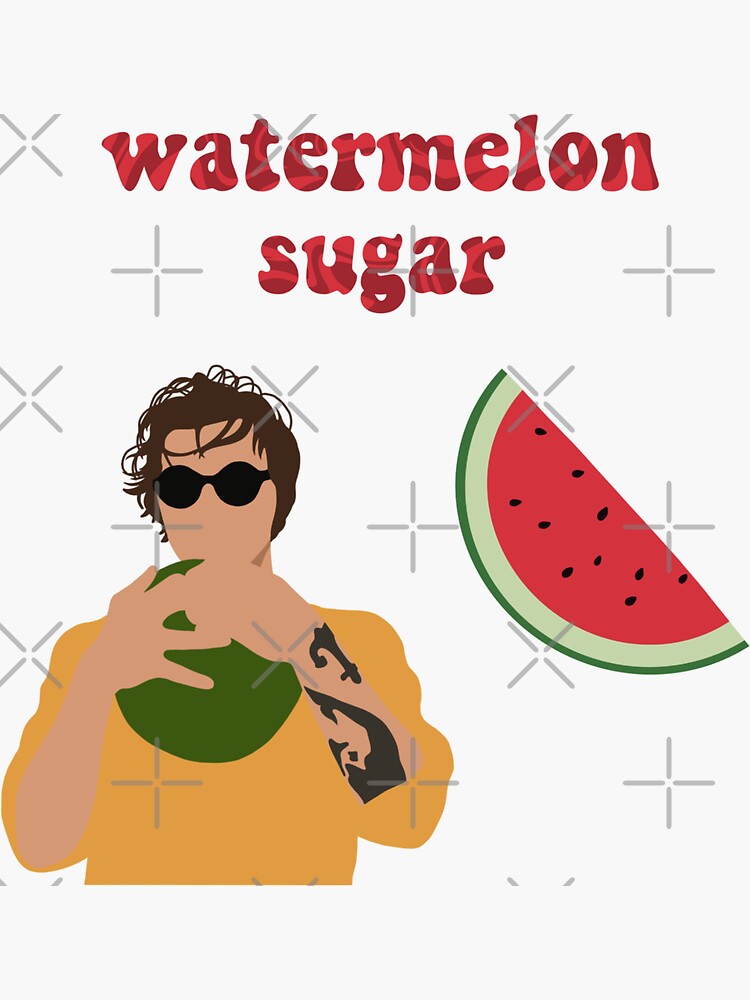 Harry Styles Watermelon Sugar Sticker Pack Sticker For Sale By Keoni Pompeo Redbubble 6999