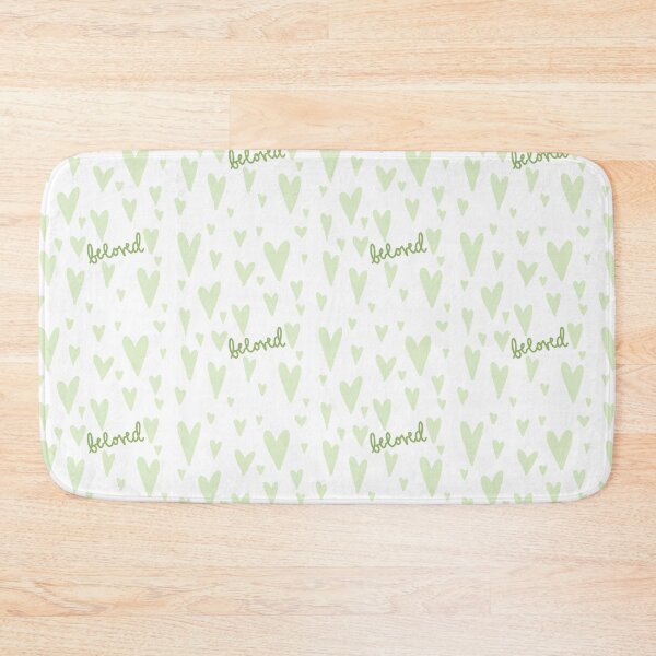 Item preview, Green Beloved Hearts designed and sold by faithprints.