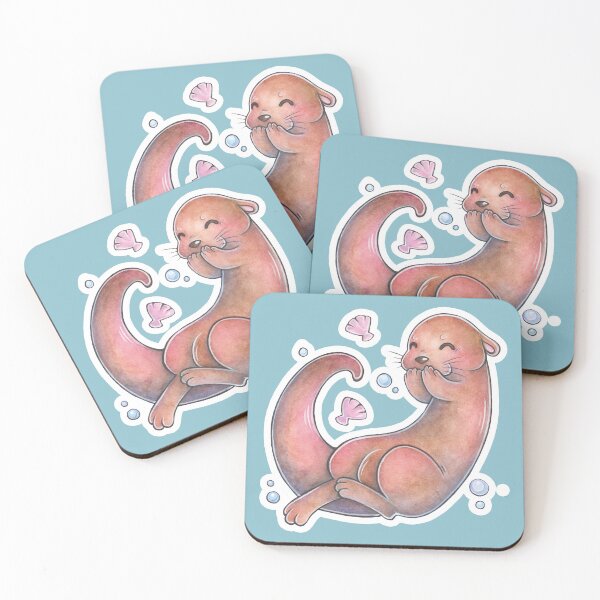 Item preview, Giggling Otter designed and sold by YumePeachyPie.