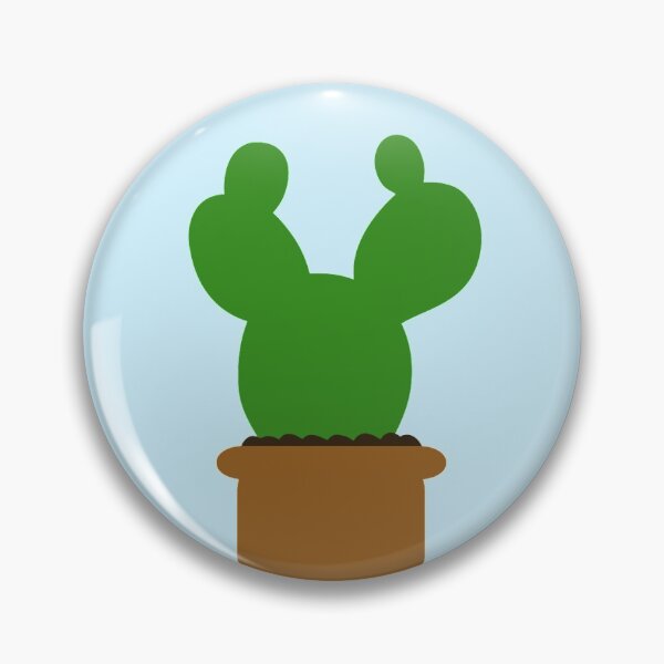 Item preview, cute potted cactus  designed and sold by designingcass.