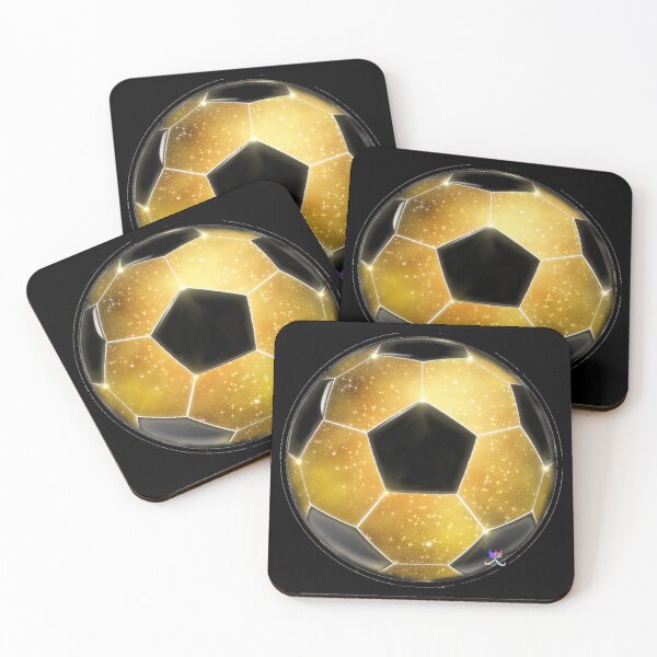 Item preview, Galaxy Golden Soccer Ball Constellation Football designed and sold by Jolly-Yosei.