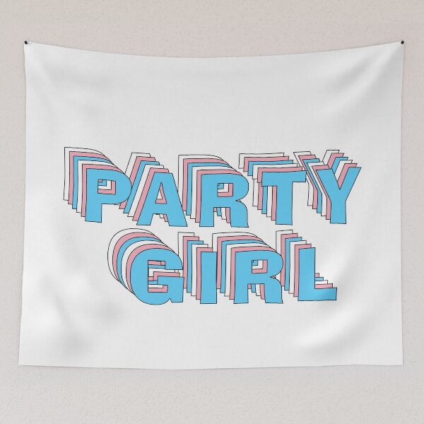 Item preview, Party Girl sticker designed and sold by Boxing Kangaroo Retail Company.