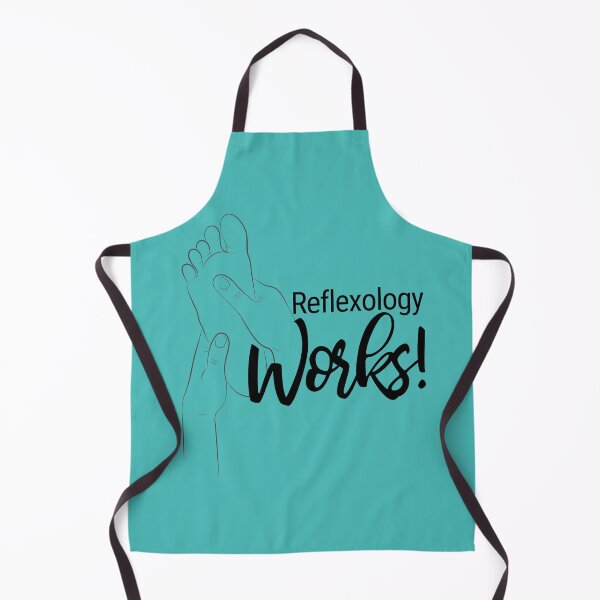 Item preview, Reflexology Works (foot) (black text) designed and sold by Onpointholistic.
