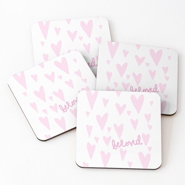 Item preview, Pink Beloved Hearts designed and sold by faithprints.