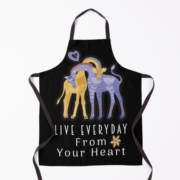 Item preview, Live Everyday From Your Heart - Giraffes designed and sold by ColorfulMystic.