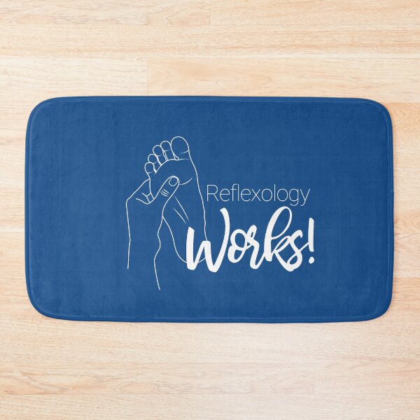 Item preview, Reflexology Works (foot) (white text) designed and sold by Onpointholistic.