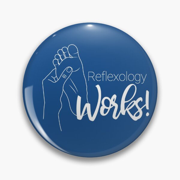 Item preview, Reflexology Works (foot) (white text) designed and sold by Onpointholistic.