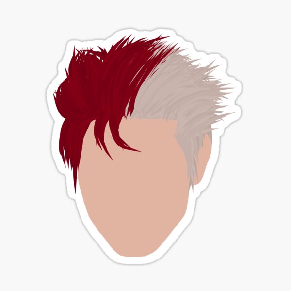 Nct Red Hair Stickers for Sale | Redbubble