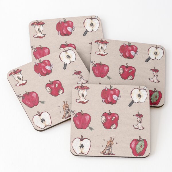 Item preview, 12 RED APPLES designed and sold by sadnettles.