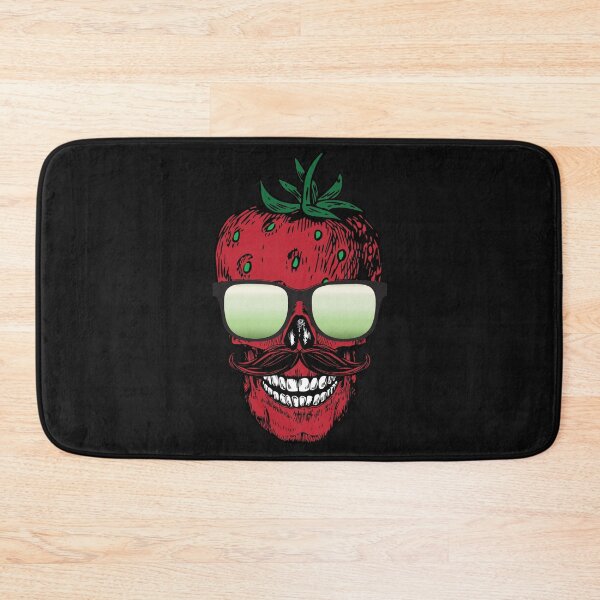 Item preview, Summer feeling hipster skull skull strawberry with sunglasses designed and sold by tarek25.