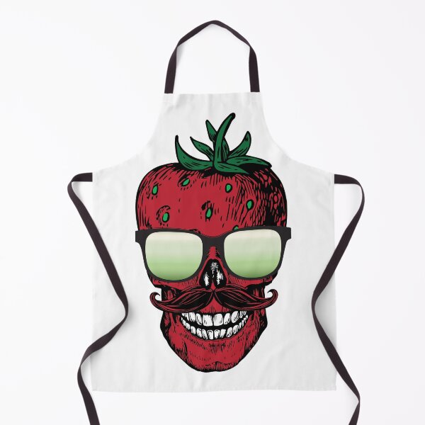 Item preview, Summer feeling hipster skull skull strawberry with sunglasses designed and sold by tarek25.