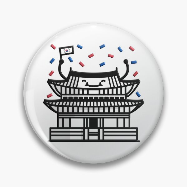 Item preview, Smiling Korean Temple designed and sold by itswithaness.