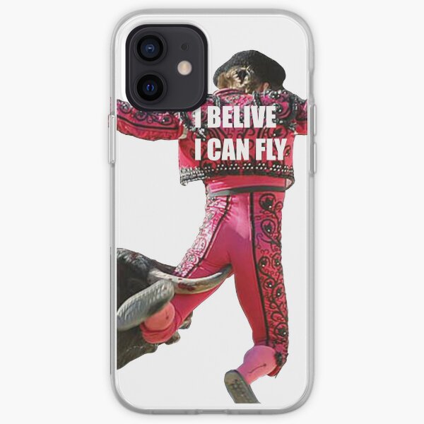 creo que puedo volar Funda blanda para iPhone
