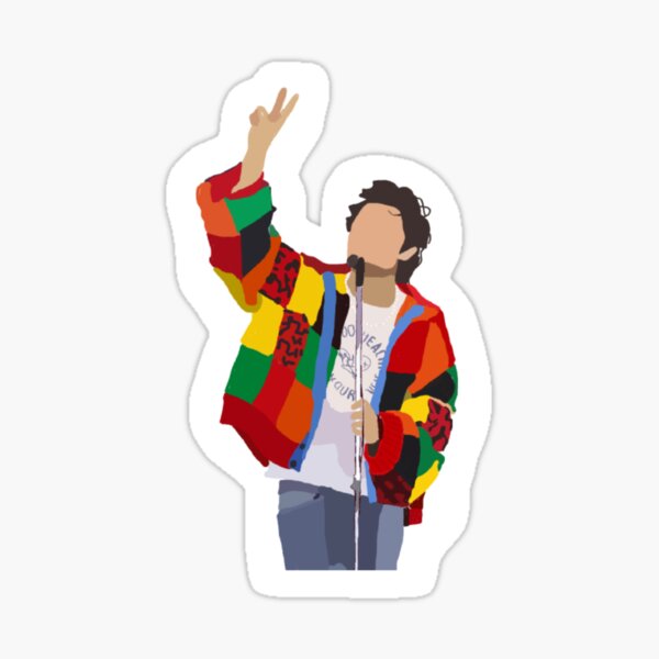 Harry Styles Cardigan Stickers Redbubble