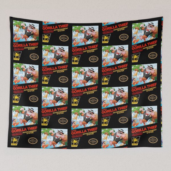 Item preview, Super Gorilla Thief on Nerdtendo designed and sold by Dreadfully-Dumb.