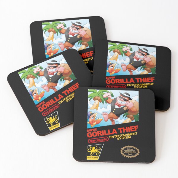 Item preview, Super Gorilla Thief on Nerdtendo designed and sold by Dreadfully-Dumb.