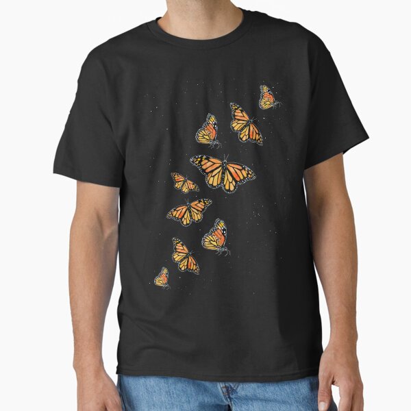 Item preview, Monarch butterflies summer night sky designed and sold by heartofanna.