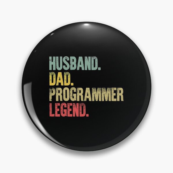 Item preview, Funny Men Vintage T Shirt Husband Dad Programmer Legend Retro designed and sold by Bendthetrend.