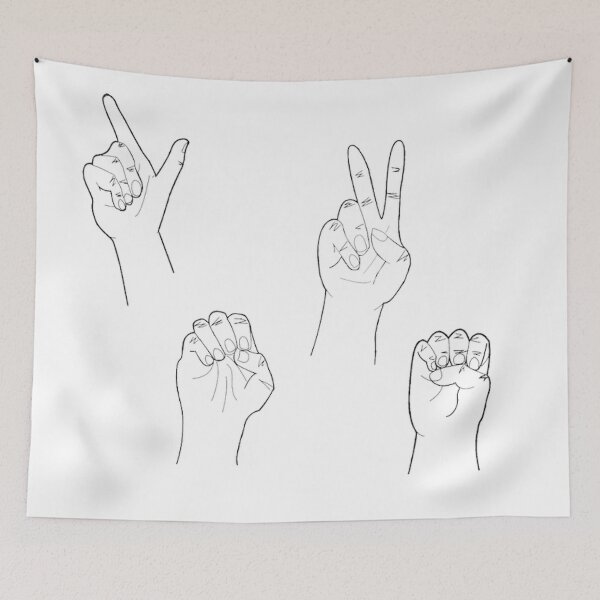 Item preview, ASL Love Pattern designed and sold by libenj.