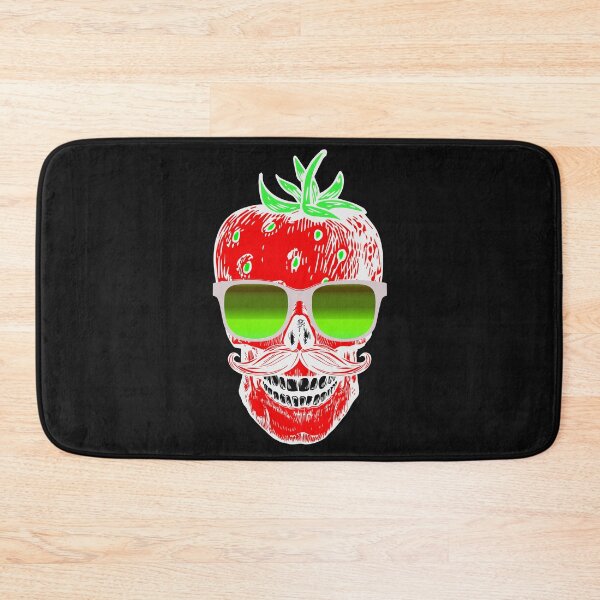 Item preview, Summer feeling hipster skull skull strawberry with sunglasses designed and sold by tarek25.
