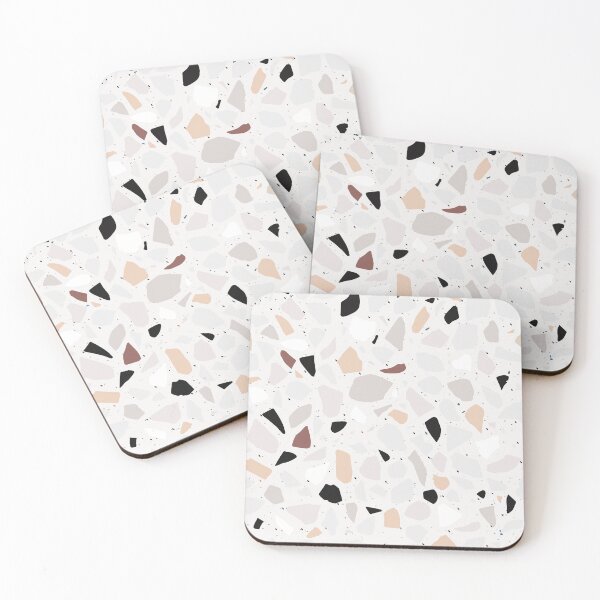 Item preview, Terrazzo // earth tones mosaic designed and sold by NordicSommer.