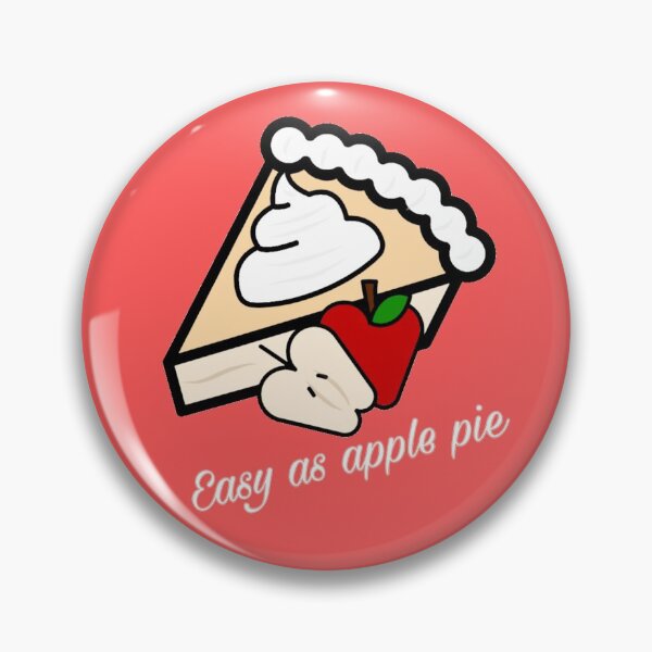 Item preview, Easy as apple pie  designed and sold by LaylaCreator.