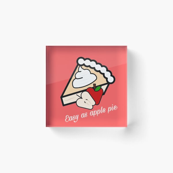 Item preview, Easy as apple pie  designed and sold by LaylaCreator.