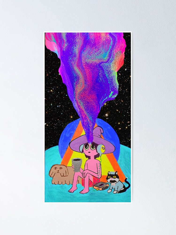 Alternate view of Opening the Third Eye, Midnight Gospel Clancy Poster