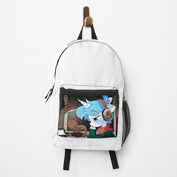 Lo-fi Hip Hop Blurry Backpack