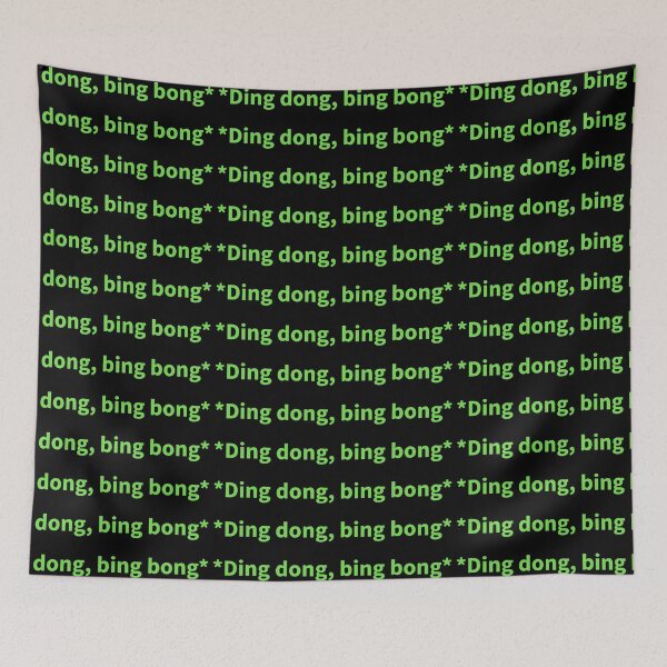 Item preview, *Ding dong, bing bong* designed and sold by TheAnimeAlcove.