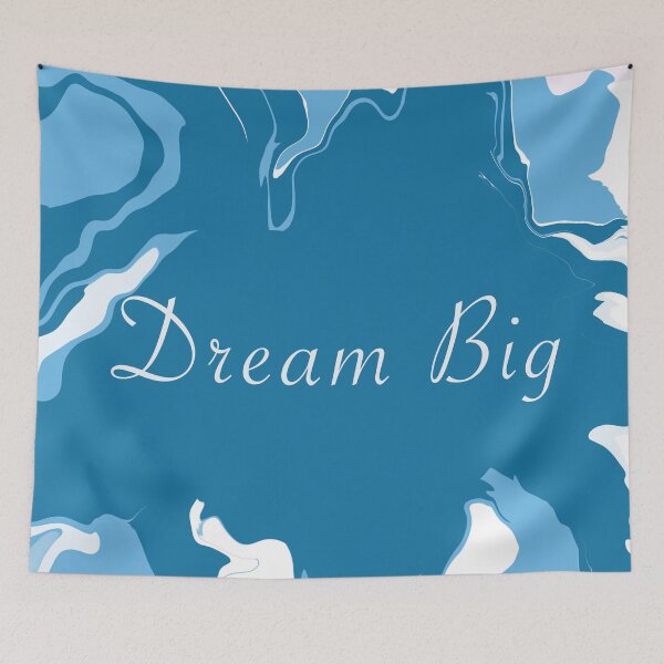 Item preview, Dream Big motivational quote designed and sold by Diane Hunter Art.