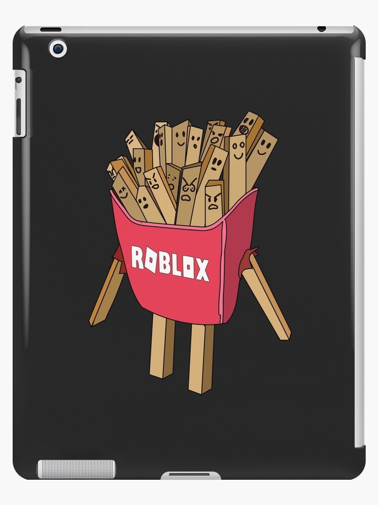 Roblox Avatar French Fries Skin Ipad Case Skin By Stinkpad Redbubble - how to drive in roblox on ipad